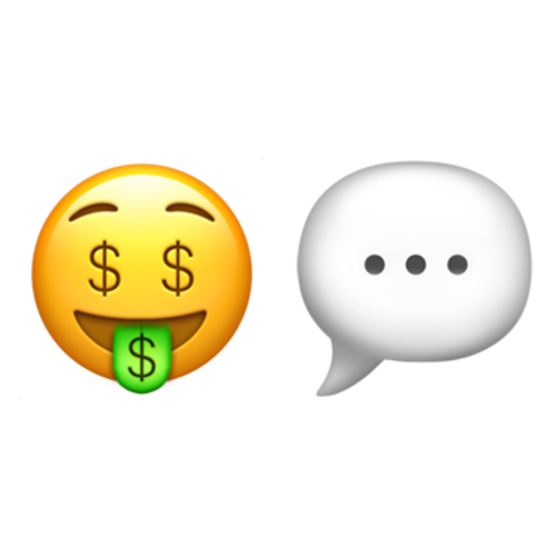 🤑💬 Emoji Domain iOS rendering
